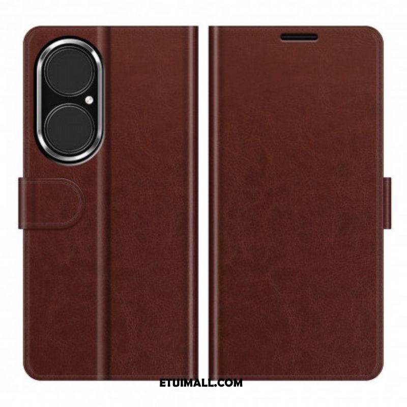 Etui Folio do Huawei P50 Stylowy Skórzany Projekt