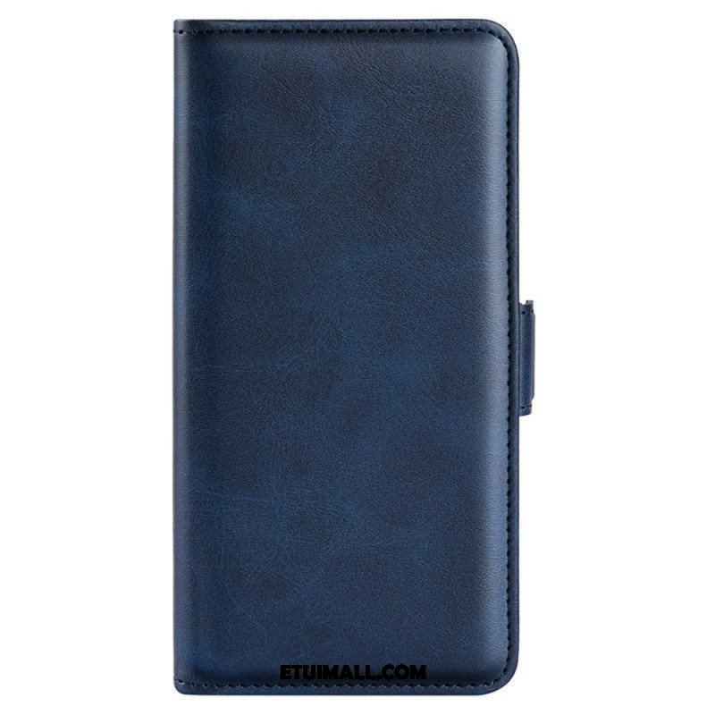 Etui Folio do Huawei P60 Pro Skórzany Futerał Podwójna Klapa