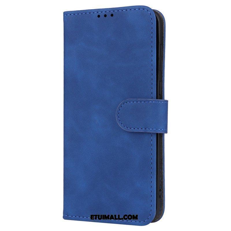 Etui Folio do Huawei P60 Pro z Łańcuch Zwykła Sztuczna Skóra Z Paskiem