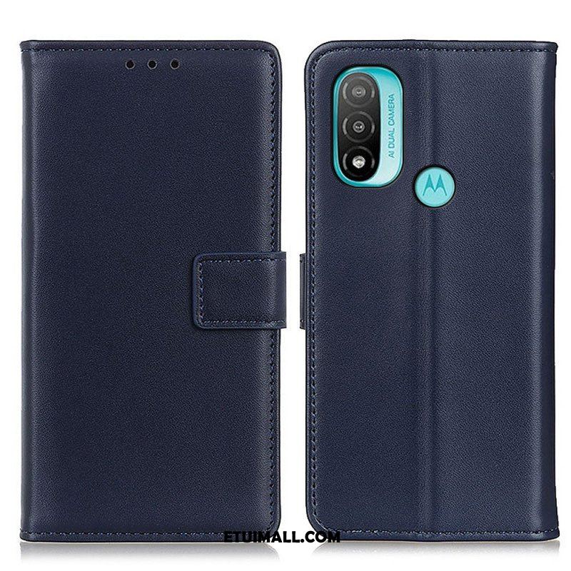 Etui Folio do Moto E40 / E30 / E20 Zwykła Sztuczna Skóra