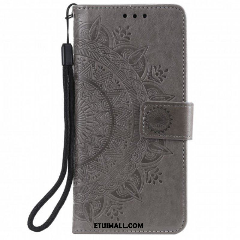 Etui Folio do Moto G50 Mandala Słońca