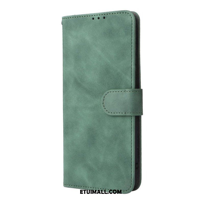 Etui Folio do Moto G51 5G Dotyk Skóry W Stylu Vintage