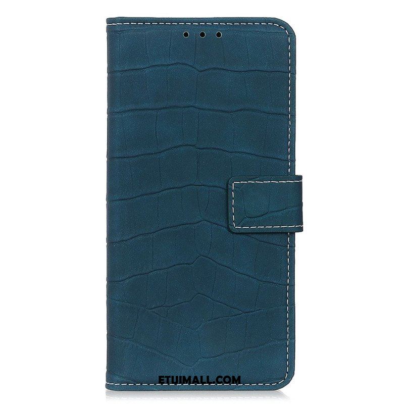 Etui Folio do Moto G73 5G Krokodyl