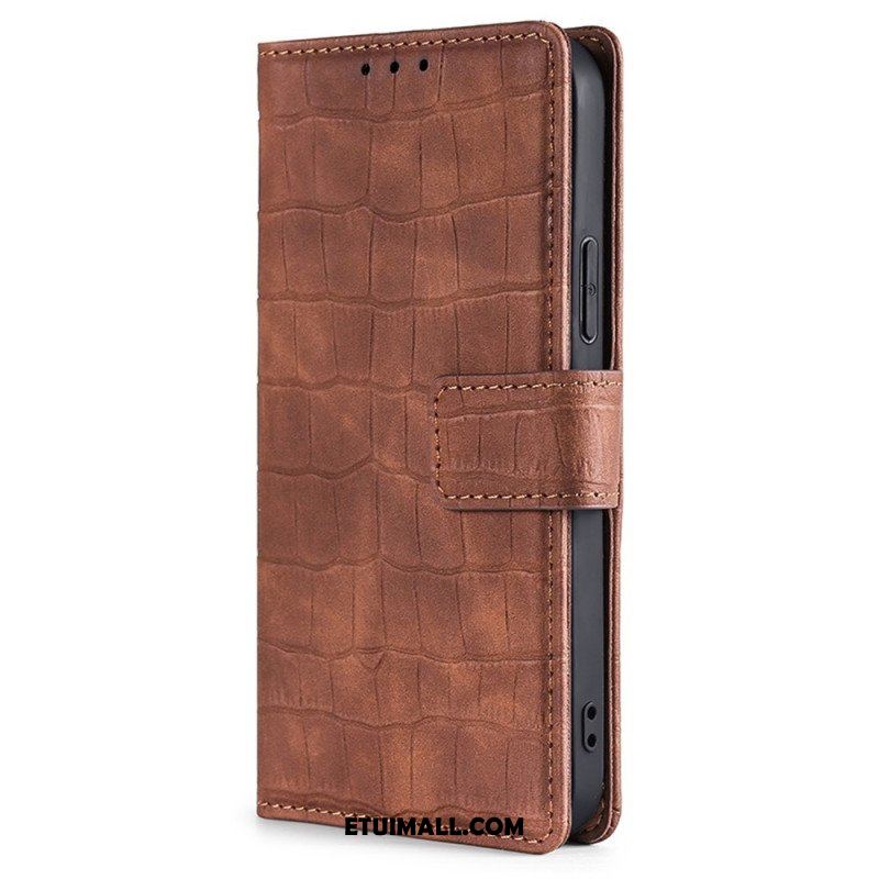 Etui Folio do OnePlus 10T 5G Krokodyl