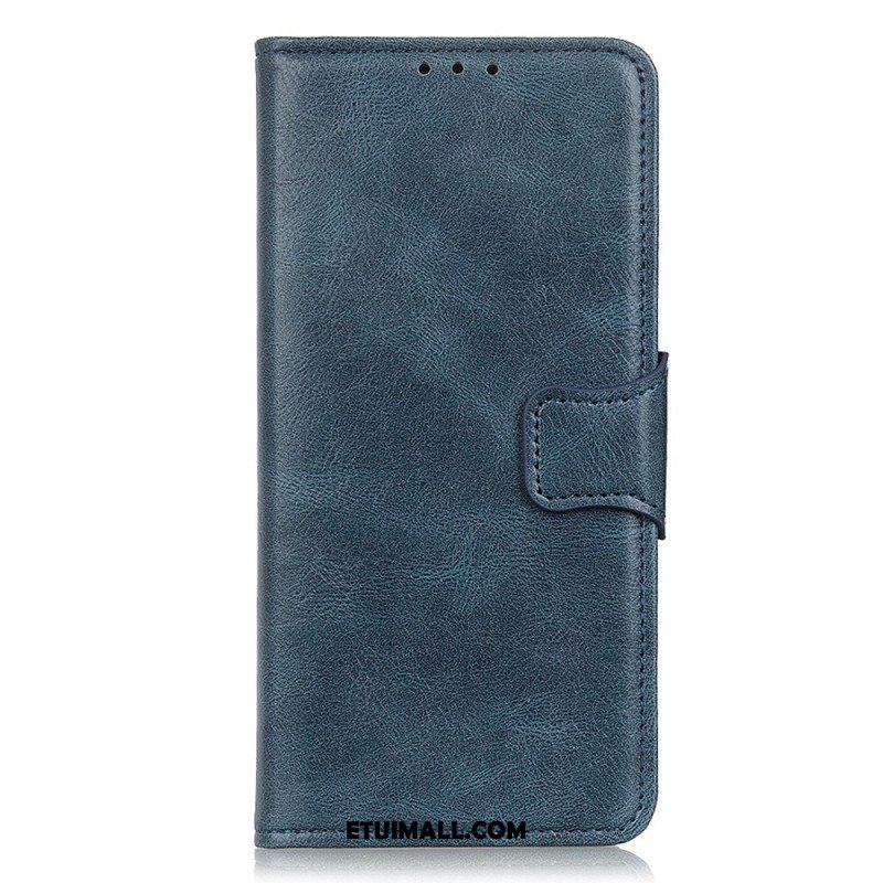 Etui Folio do OnePlus 10T 5G Stylowe Skórzane Zapięcie Dwustronne