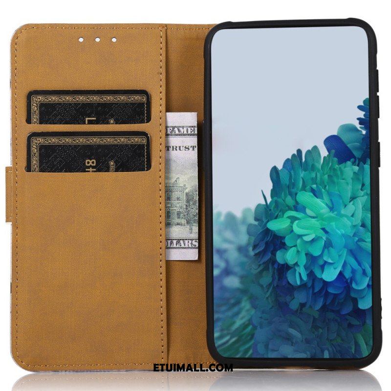 Etui Folio do OnePlus 11 5G Kolorowe Drzewo