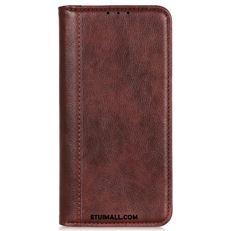 Etui Folio do OnePlus Nord 2T 5G Dwoina Skóry