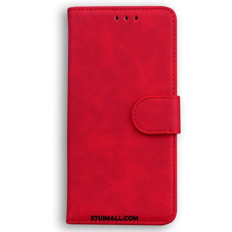 Etui Folio do OnePlus Nord 2T 5G Klasyczna Sztuczna Skóra