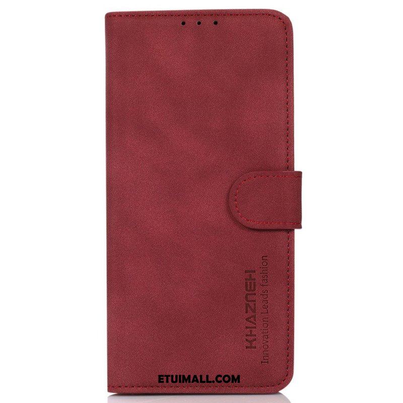 Etui Folio do OnePlus Nord 2T 5G Sztuczna Skóra Vintage Khazneh