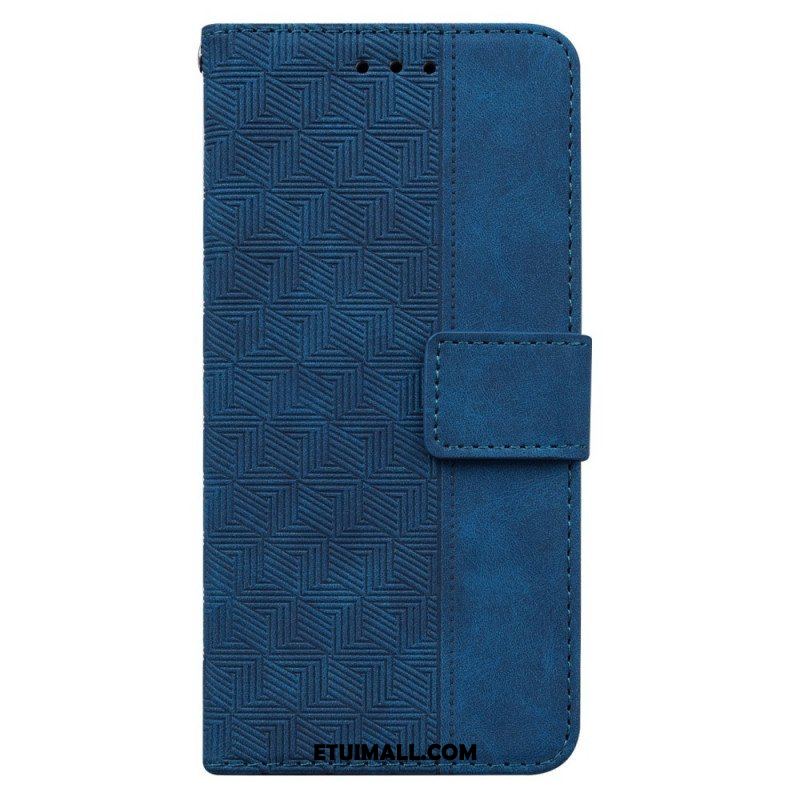 Etui Folio do OnePlus Nord CE 2 5G Przeszycia Ze Sztucznej Skóry