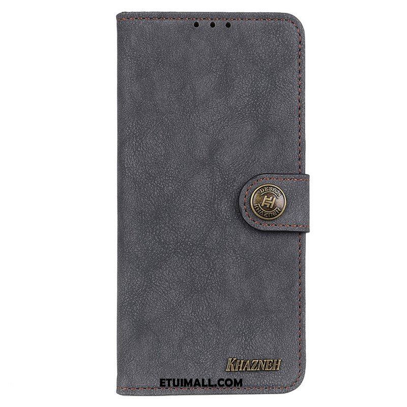 Etui Folio do OnePlus Nord CE 2 5G Retro Kazneh