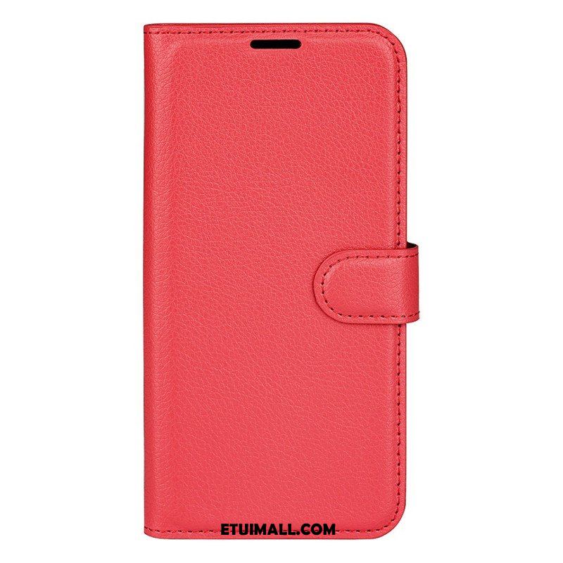 Etui Folio do OnePlus Nord CE 2 5G Sztuczna Skóra Liczi