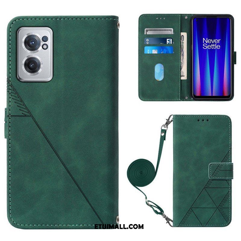 Etui Folio do OnePlus Nord CE 2 5G Torebka Yb Imecrinting