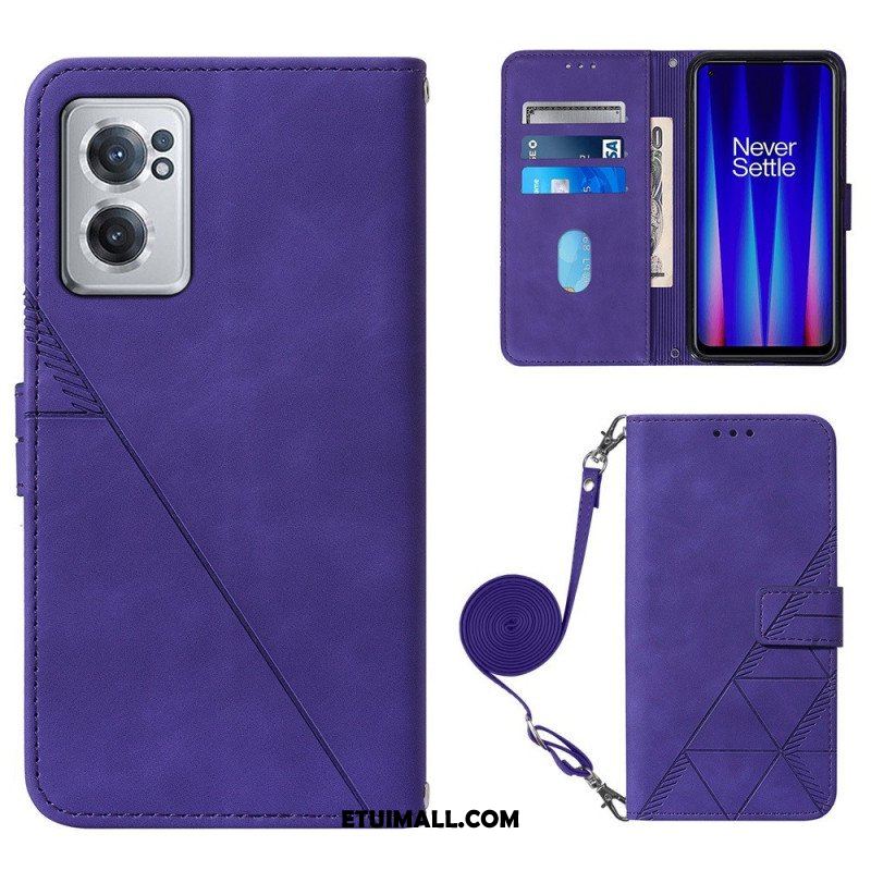 Etui Folio do OnePlus Nord CE 2 5G Torebka Yb Imecrinting