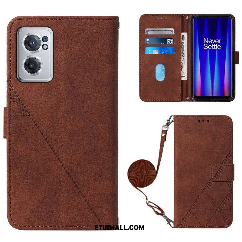 Etui Folio do OnePlus Nord CE 2 5G Torebka Yb Imecrinting