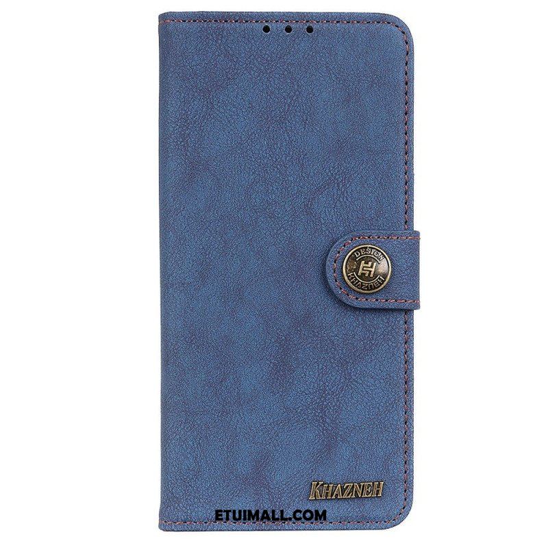 Etui Folio do OnePlus Nord CE 2 Lite 5G Skórzana Dwoina Vintage Khazneh