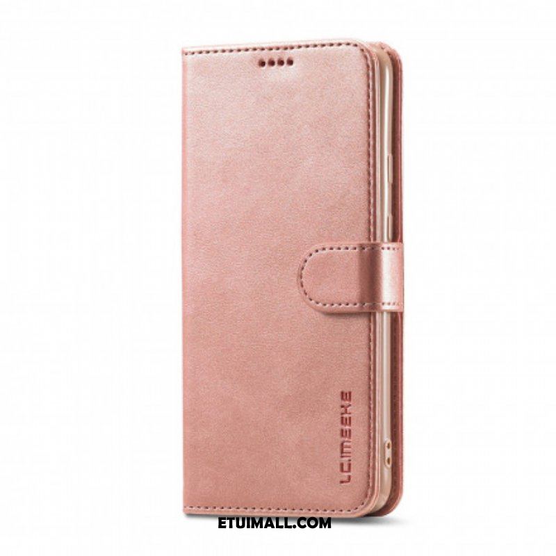 Etui Folio do Oppo A15 Lc.imeeke Efekt Skóry