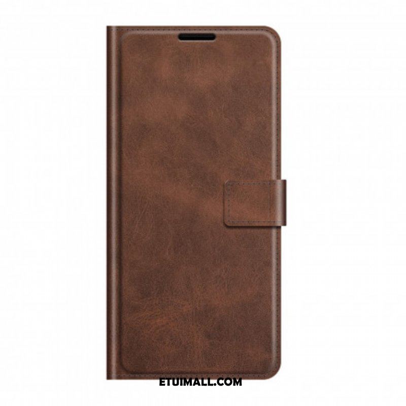 Etui Folio do Oppo A54 5G / A74 5G Klasyczny Skórzany Styl Retro