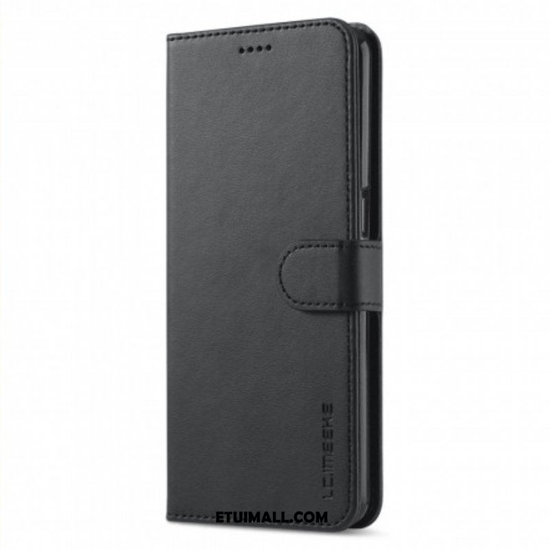 Etui Folio do Oppo A54 5G / A74 5G Lc.imeeke Efekt Skóry