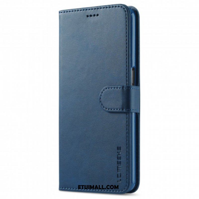 Etui Folio do Oppo A54 5G / A74 5G Lc.imeeke Efekt Skóry