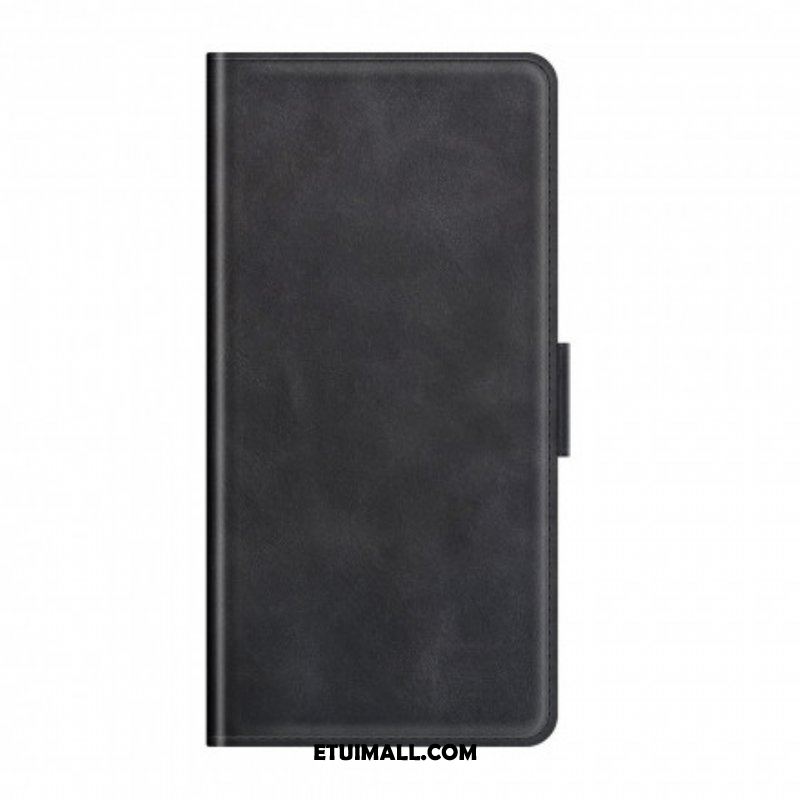 Etui Folio do Oppo A54 5G / A74 5G Skórzany Futerał Podwójna Klapa