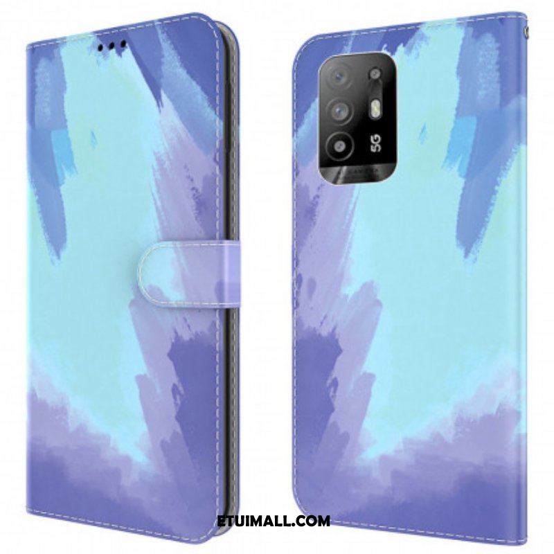 Etui Folio do Oppo A94 5G Akwarela