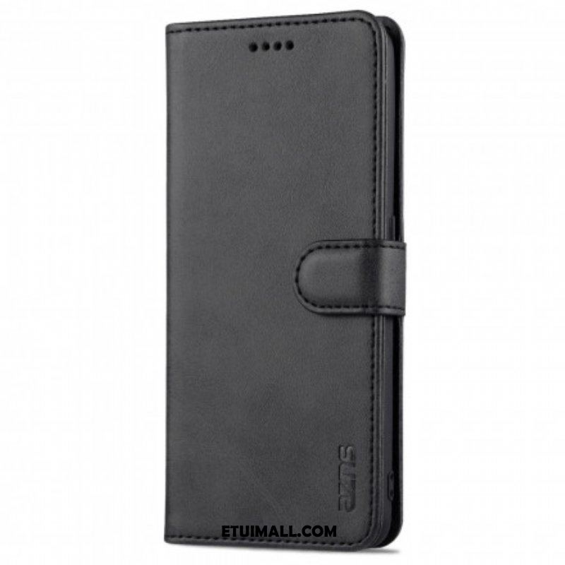 Etui Folio do Oppo A94 5G Efekt Skóry Azns