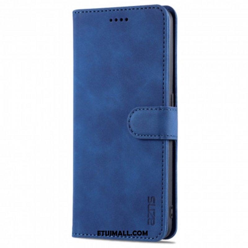 Etui Folio do Oppo A94 5G Efekt Skóry Azns