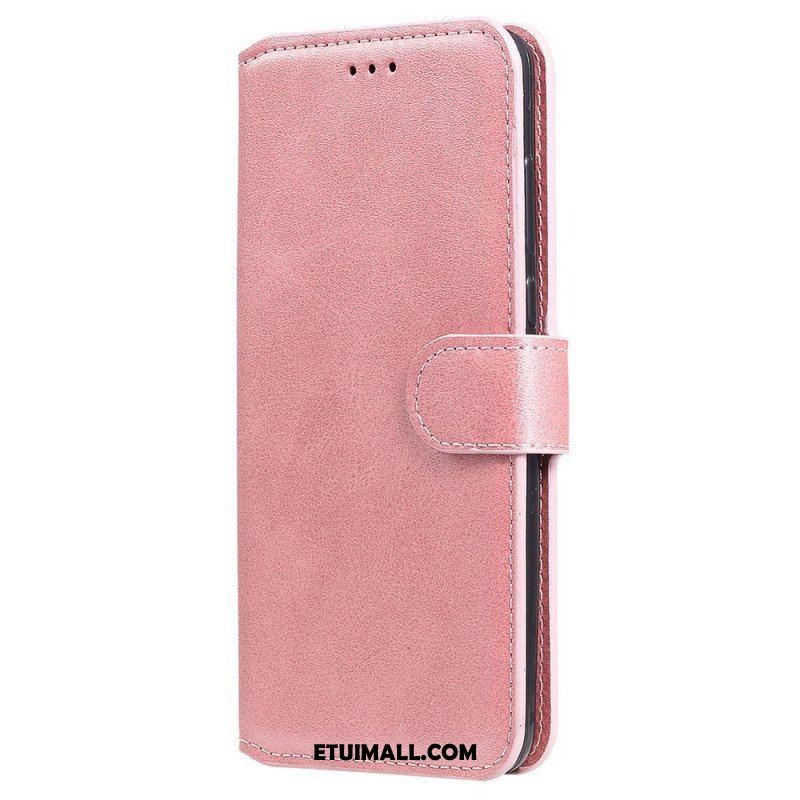 Etui Folio do Oppo Find X5 Stylizacja Skóry