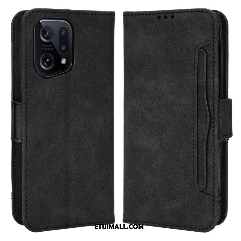 Etui Folio do Oppo Find X5 Wielokartowa Klasa Premier