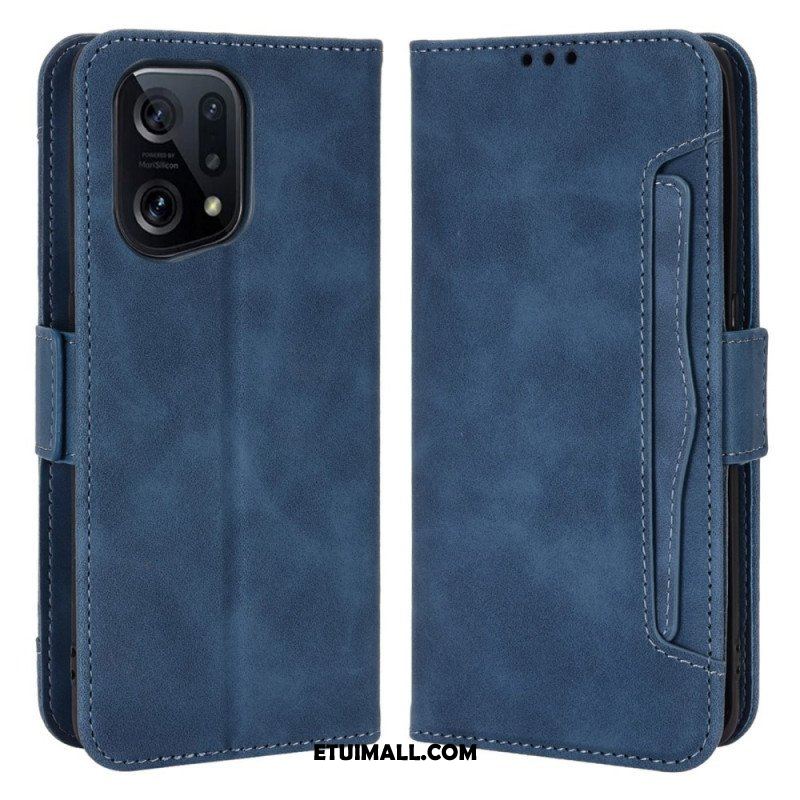 Etui Folio do Oppo Find X5 Wielokartowa Klasa Premier
