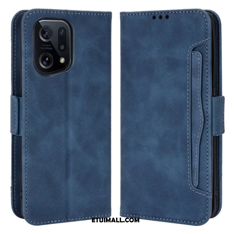 Etui Folio do Oppo Find X5 Wielokartowa Klasa Premier