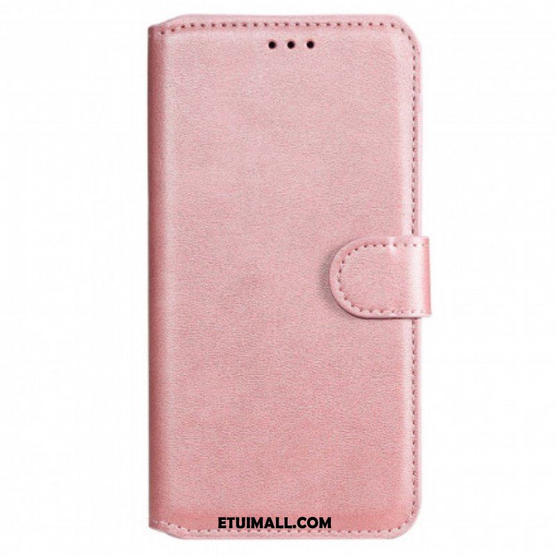 Etui Folio do Oppo Reno 6 5G Jednolity Kolor