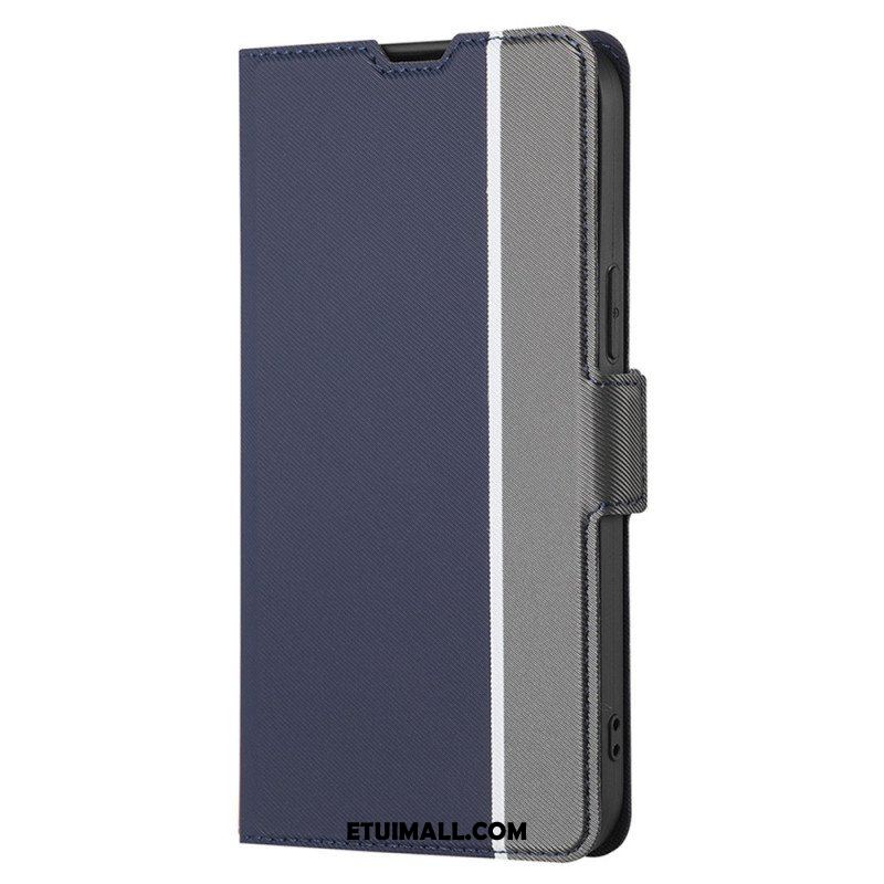 Etui Folio do Oppo Reno 8 Dwutonowy