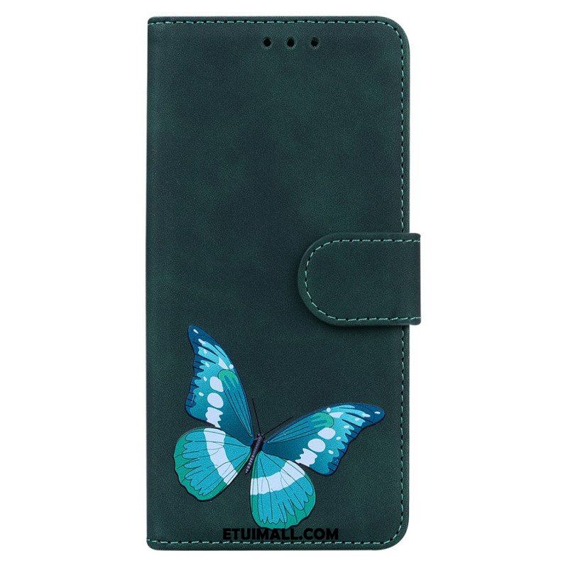 Etui Folio do Oppo Reno 8 Lite Motyl