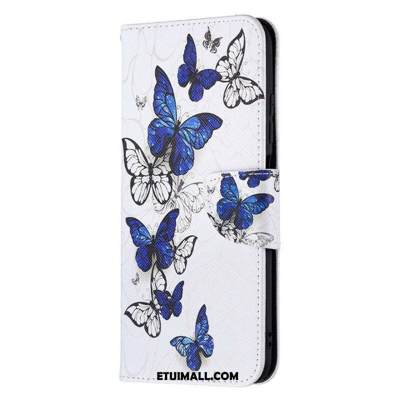 Etui Folio do Poco M3 Pro 5G Cudowne Motyle