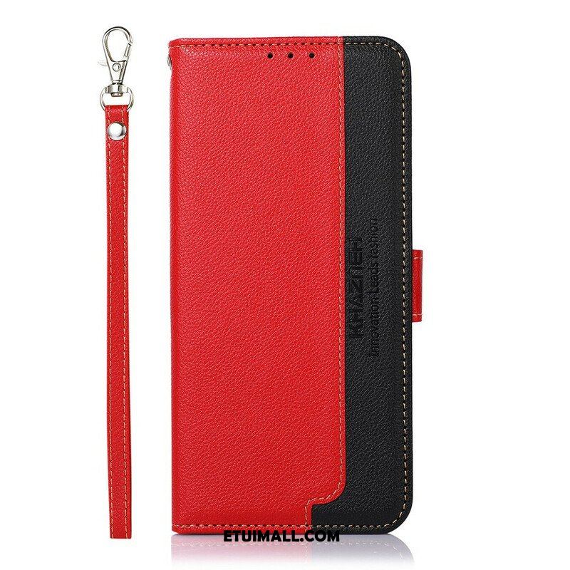 Etui Folio do Poco M3 Pro 5G Rfid W Stylu Liczi