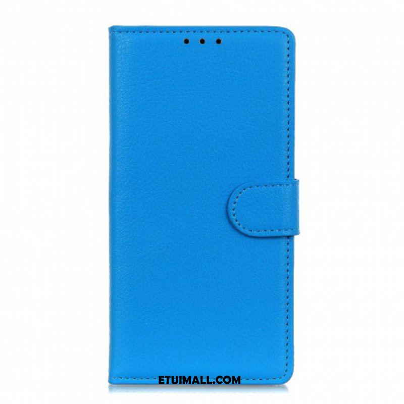 Etui Folio do Poco M3 Pro 5G Tradycyjna Sztuczna Skóra Liczi