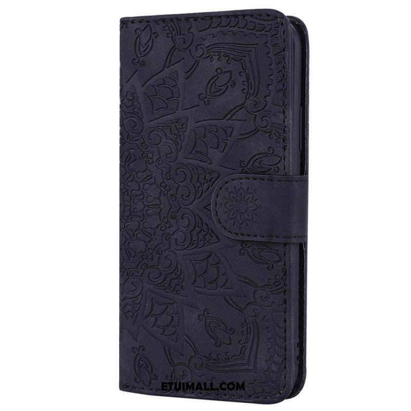 Etui Folio do Poco M4 Pro 5G Barokowo-mandala