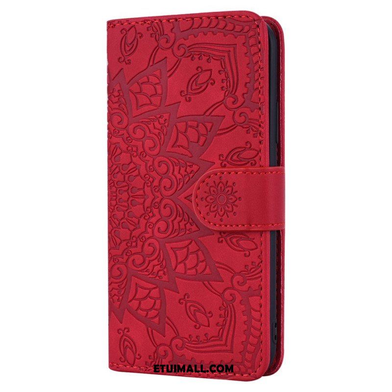 Etui Folio do Poco M4 Pro 5G Barokowo-mandala