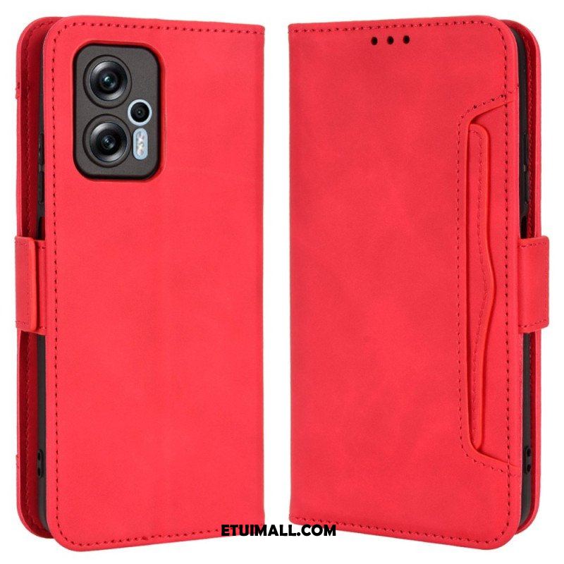 Etui Folio do Poco X4 GT Wielokartowa Klasa Premier