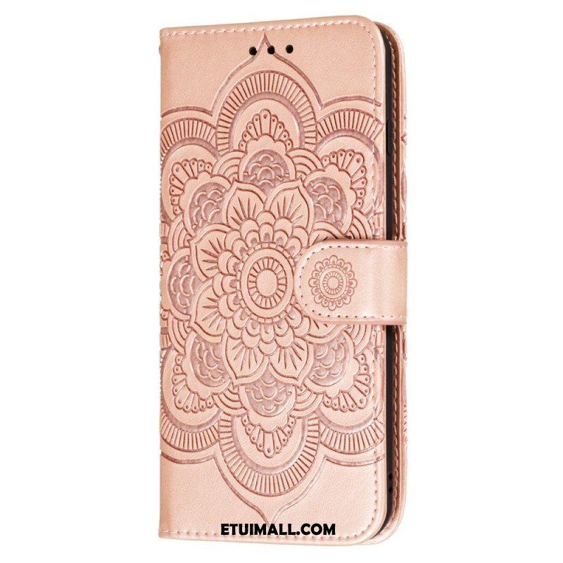 Etui Folio do Poco X4 Pro 5G Mandala Ze Smyczą