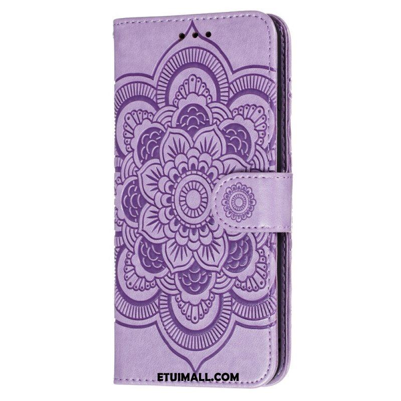 Etui Folio do Poco X4 Pro 5G Mandala Ze Smyczą