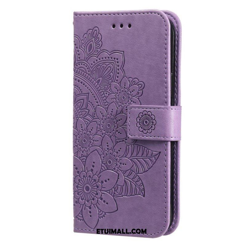 Etui Folio do Poco X4 Pro 5G z Łańcuch Paskowata Mandala