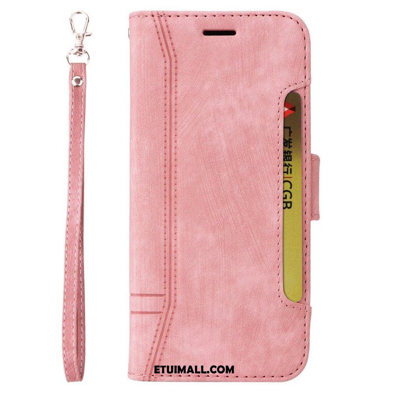 Etui Folio do Poco X5 5G Betopnice Przednie Etui Na Karty