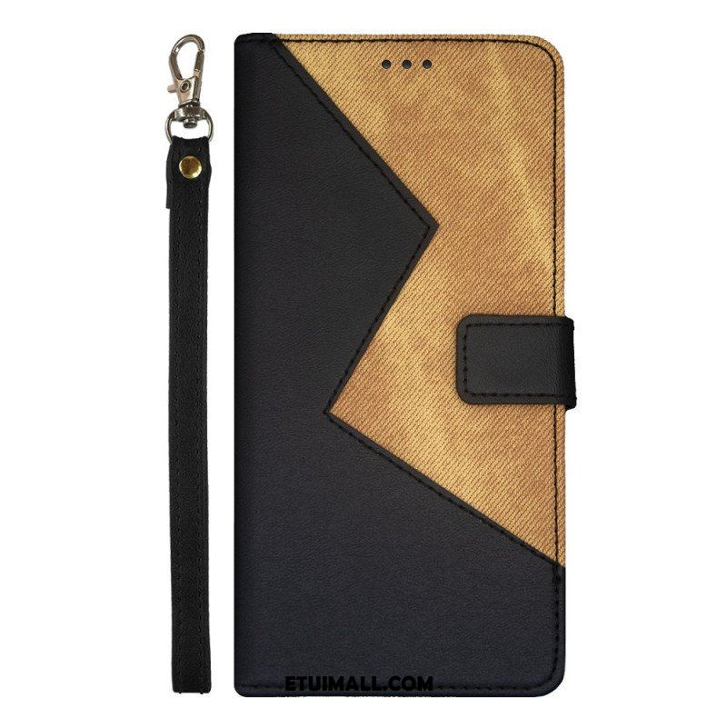 Etui Folio do Poco X5 5G Dwukolorowy Idewei