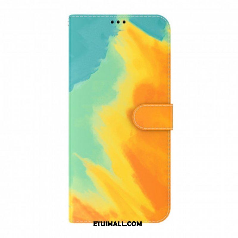 Etui Folio do Realme 8 5G Akwarela