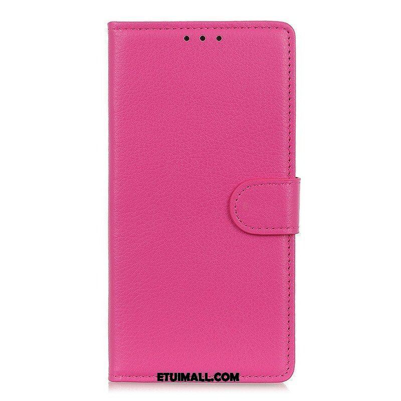 Etui Folio do Realme C11 Tradycyjnie Liczi