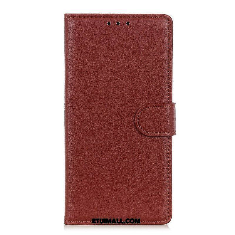 Etui Folio do Realme C11 Tradycyjnie Liczi