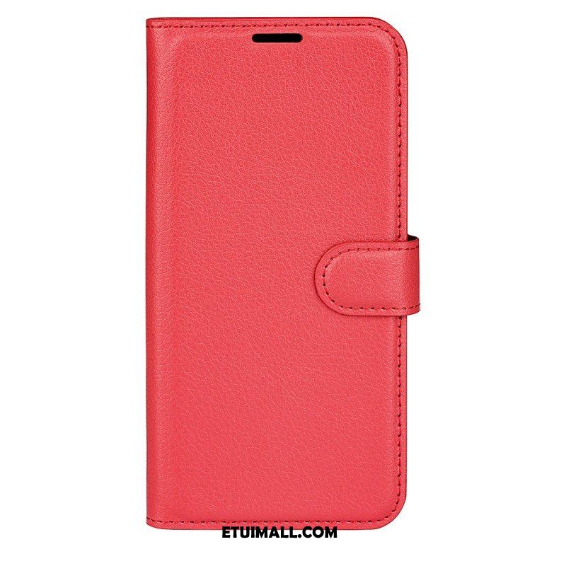 Etui Folio do Realme C35 Tekstura Liczi